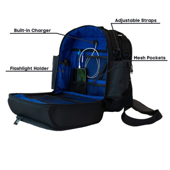 Reinforced Headset Pocket ( ) flight bag